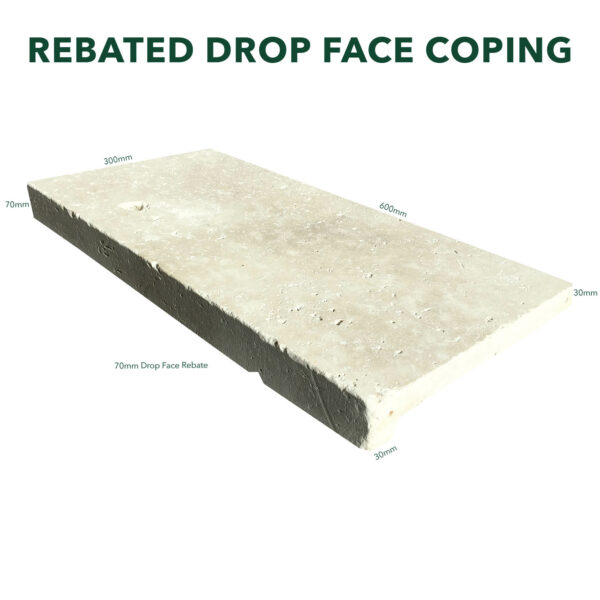 Rebated Drop Face Coping
