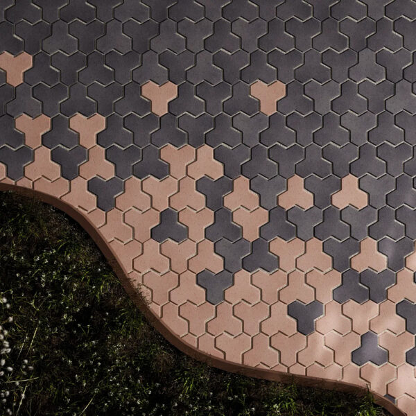 Triform Commercial Paver Charcoal