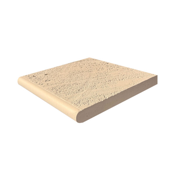 Pool Stone Bullnose 400 x 400 Wheat